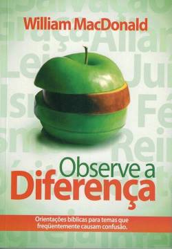 Capa de Observe A Diferença