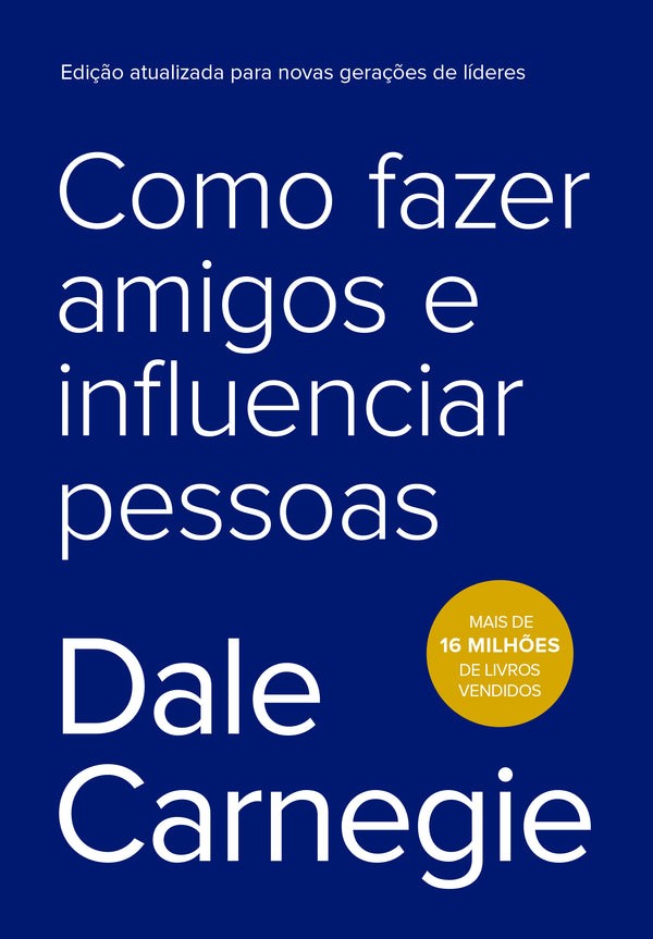 Capa de Como Fazer Amigos E Influenciar Pessoas