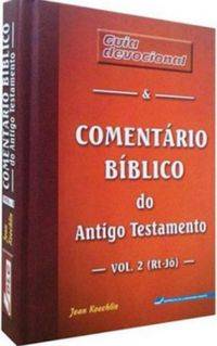 Capa de Guia Devocional E Comentário Bíblico Do Antigo Testamento 