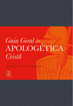 Capa de Guia Geral Da Apologética Cristã