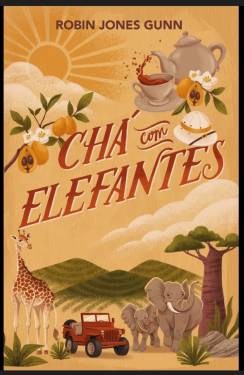Capa de Chá Com Elefantes 