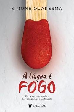 Capa de A Língua É Fogo