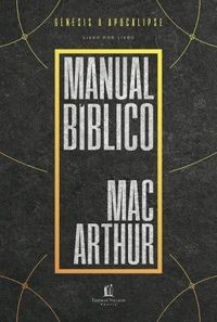 Capa de Manual Bíblico Macarthur