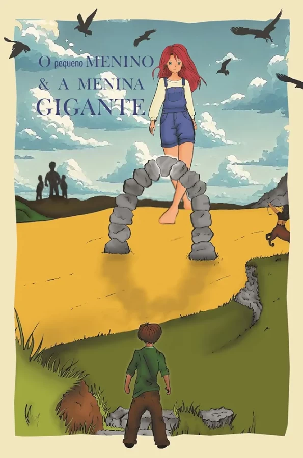 Capa de O Pequeno Menino E A Menina Gigante