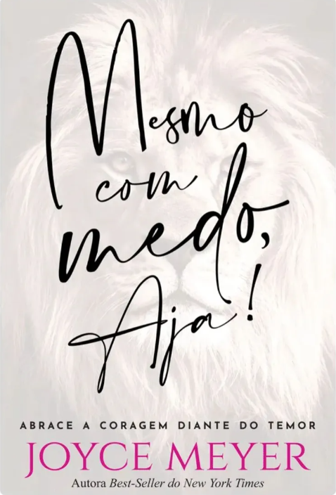 Capa de Mesmo Com Medo, Aja!