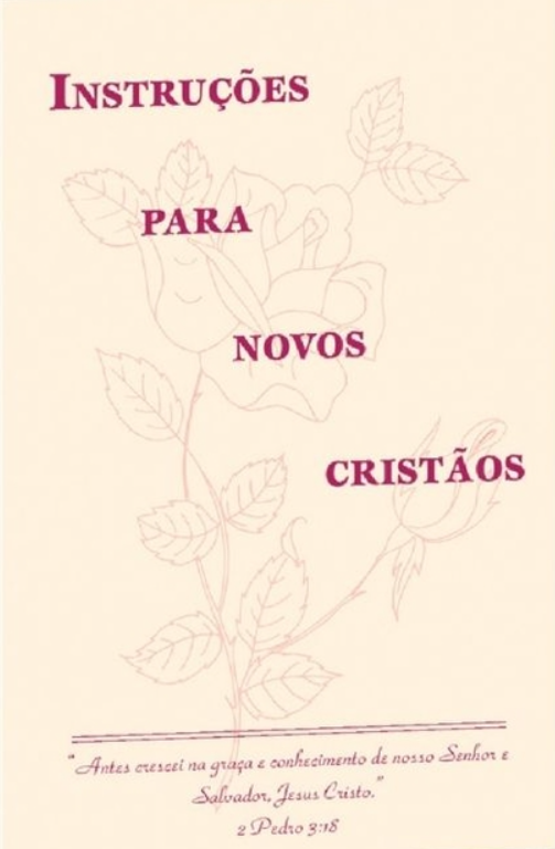 Capa de Instruções Para Novos Cristãos
