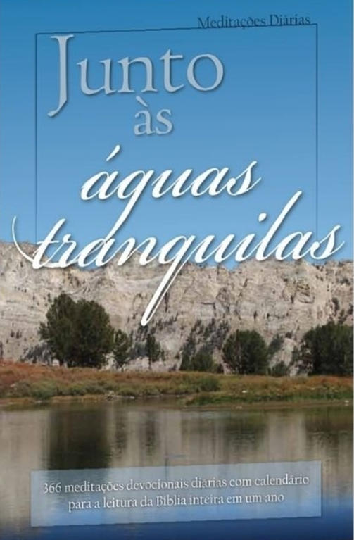 Capa de Devocional Junto Às Águas Tranquilas