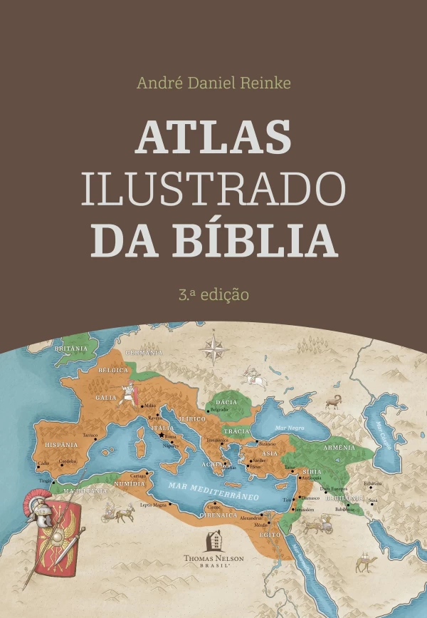 Capa de Atlas Ilustrado Da Bíblia
