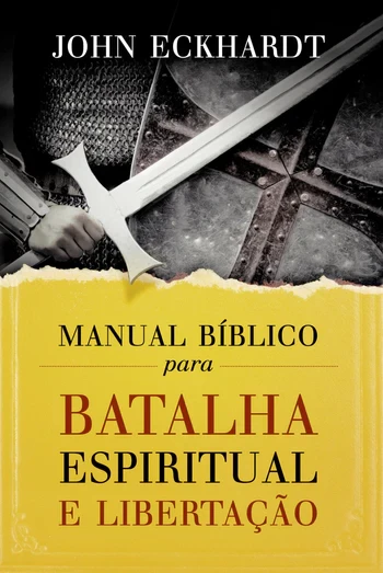 Capa de Manual Bíblico Para Batalha Espiritual E Libertação