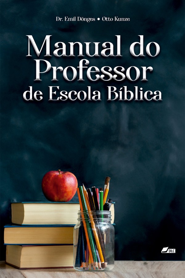 Capa de Manual Do Professor Da Escola Bíblica 