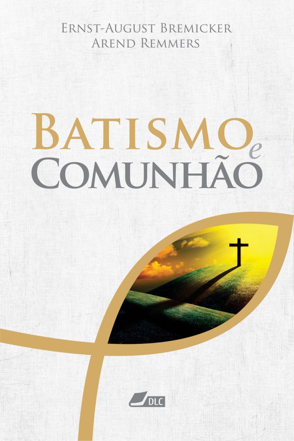 Capa de Batismo E Comunhão Cristã
