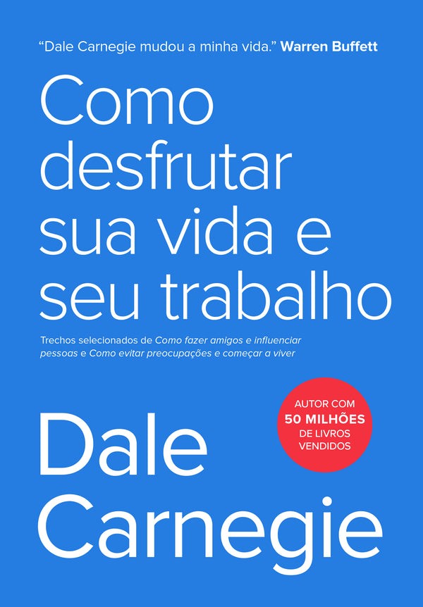 Capa de Como Desfrutar Sua Vida E Seu Trabalho