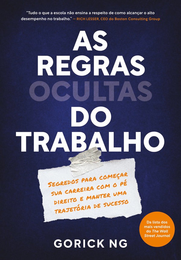 Capa de As Regras Ocultas Do Trabalho