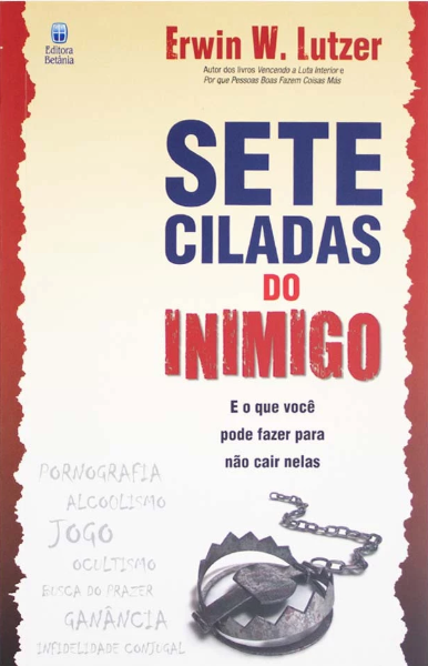 Capa de Sete Ciladas Do Inimigo